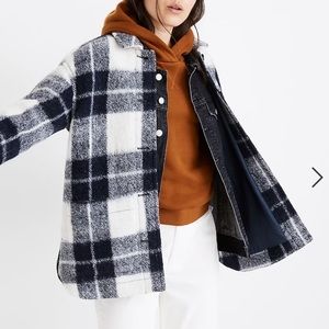 Madewell Walton Women’s Shirt Jacket, New Condition